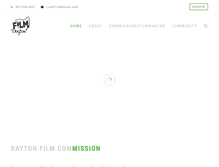 Tablet Screenshot of filmdayton.com
